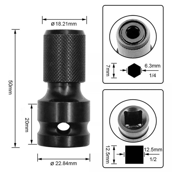 Hex Shank Socket Converter