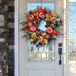 Pumpkin Decorative Wreath