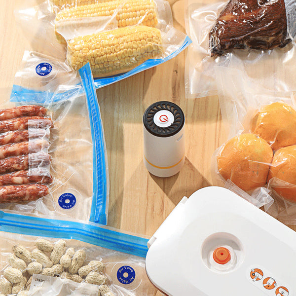 Vacuum Sealer + Zipper Bags