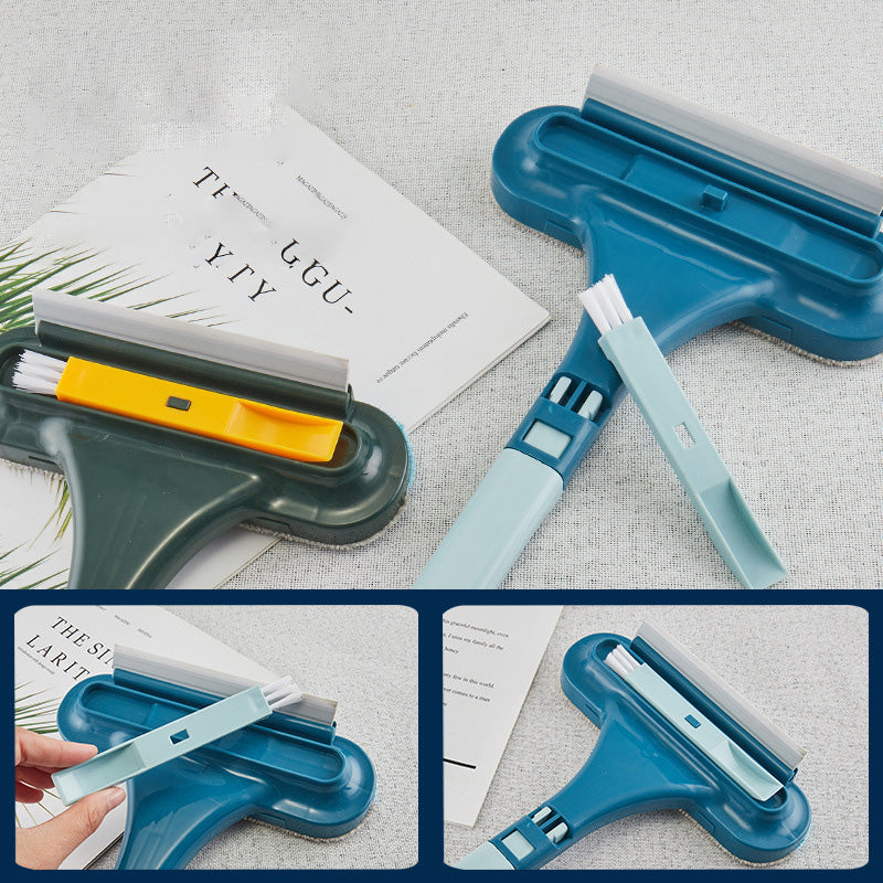 Window Cleaning Tool with Dual-head