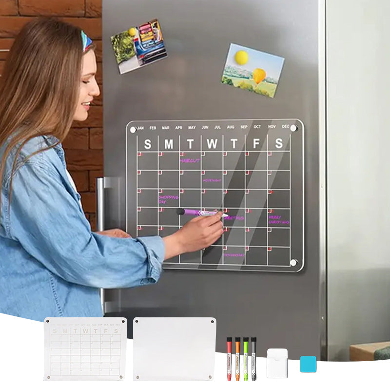 Magnetic Acrylic Calendar Board