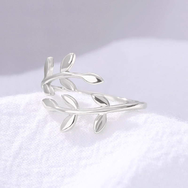 Creative Wrap Around Leaf Ring