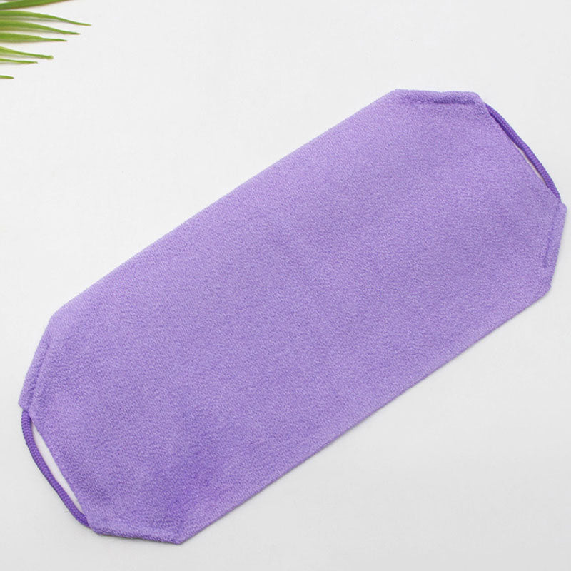 Stretchable Back Rub Bath Towel