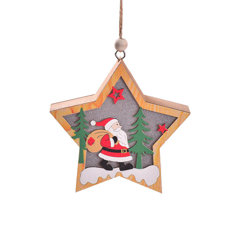 Christmas Tree Decoration Hanging Light Box