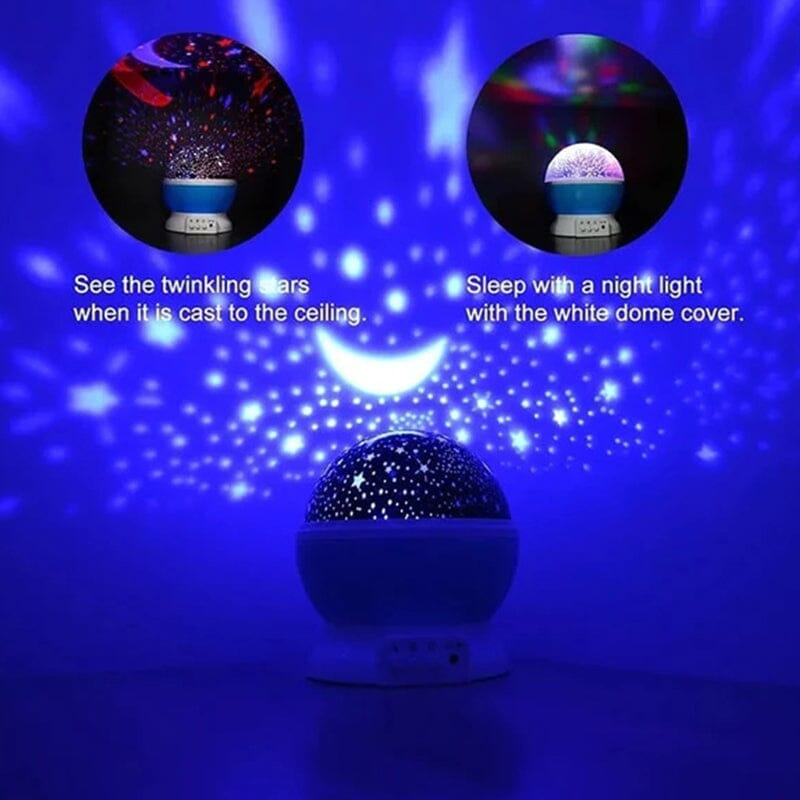 Galaxy Starry Night Light Projector for Kids