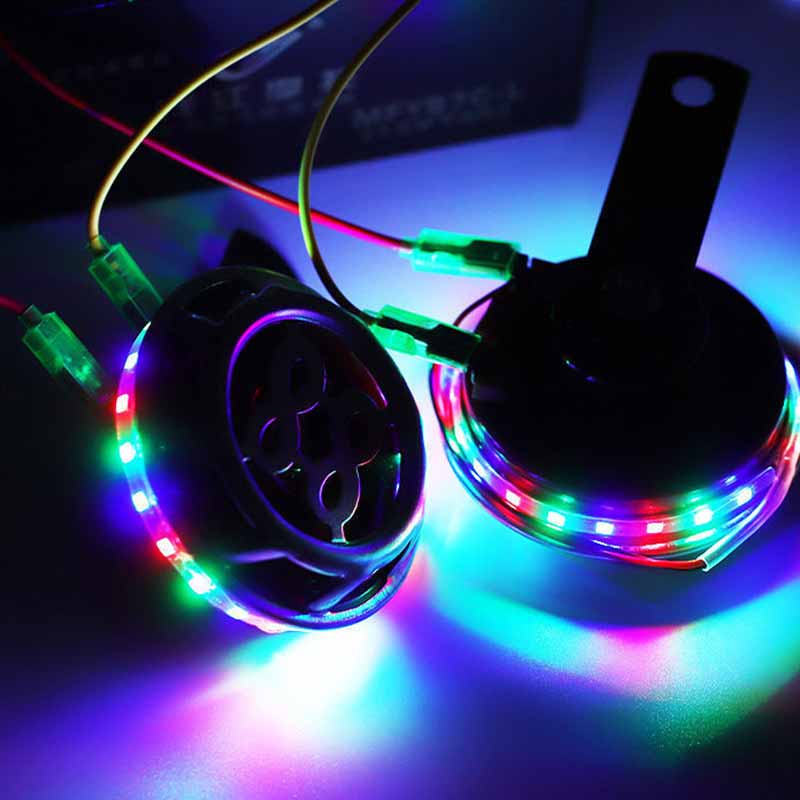 Colorful Lights Motorcycle Speaker