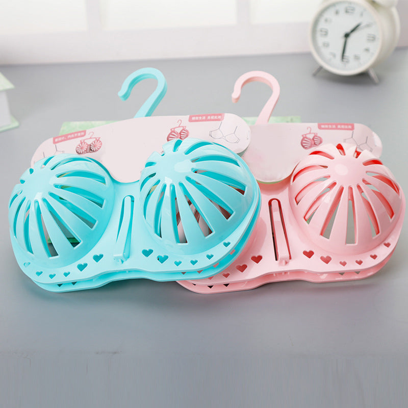 Non-deformation Non-slip Plastic Bra Drying Rack