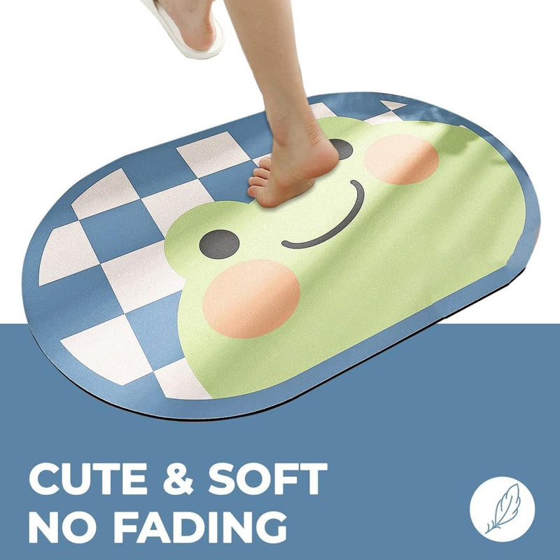 Cute Cartoon Bathroom Super Absorbent Quick Dry Mat