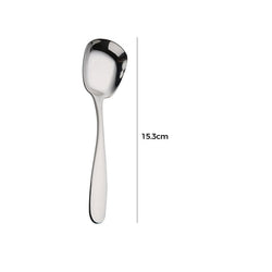 Square Head Stainless Steel Spoons