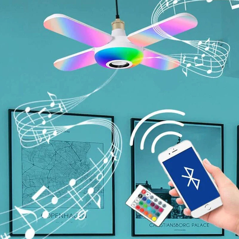 Bluetooth Four Leaf Music Light