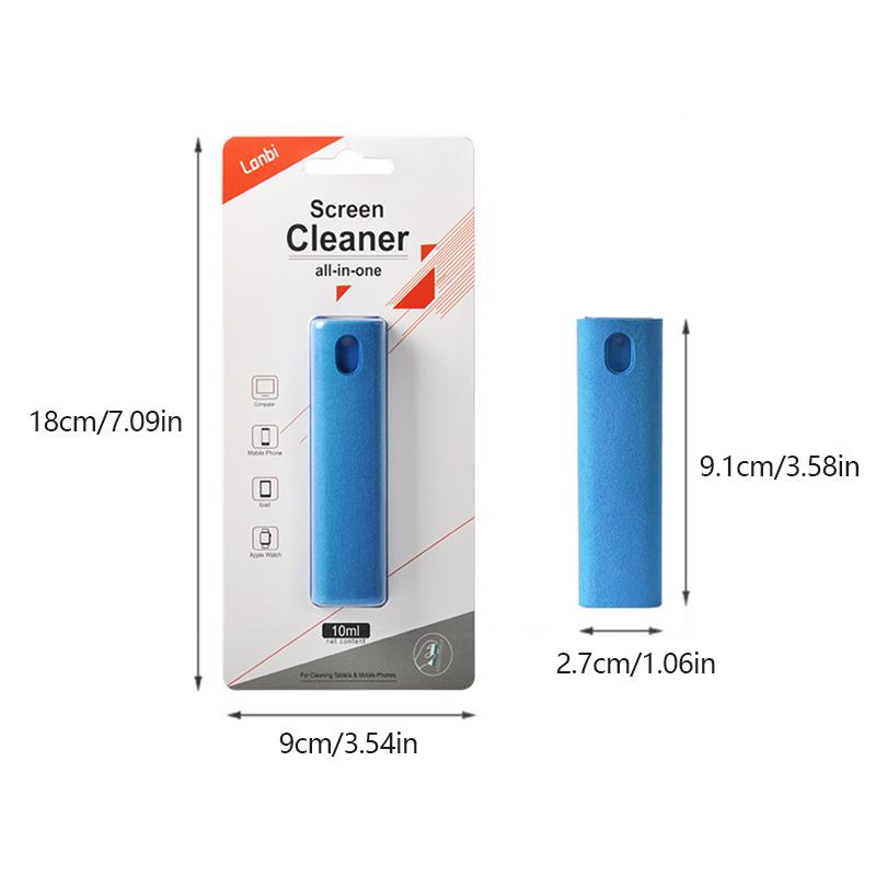 3 In 1 Screen Cleaner Spray Touchscreen Mist Cleaner