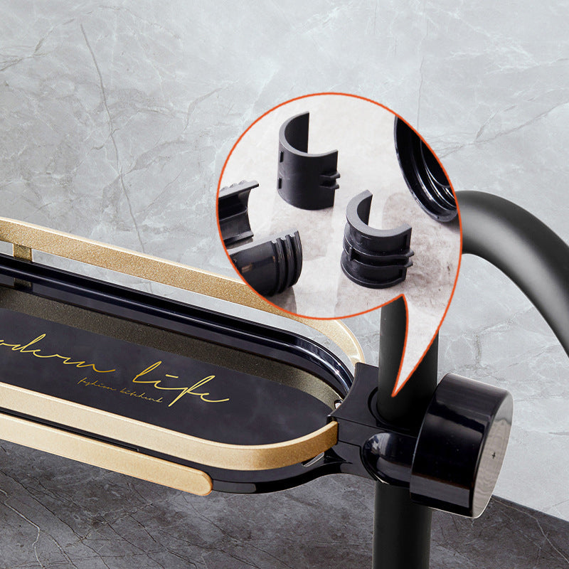 Faucet Drain Storage Rack