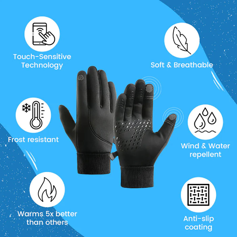 🧤Winter Touchscreen Windproof Waterproof Outdoor Sports Thermal Gloves