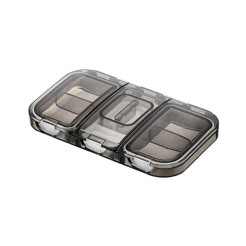 Rectangle Pill Case Organizer Container