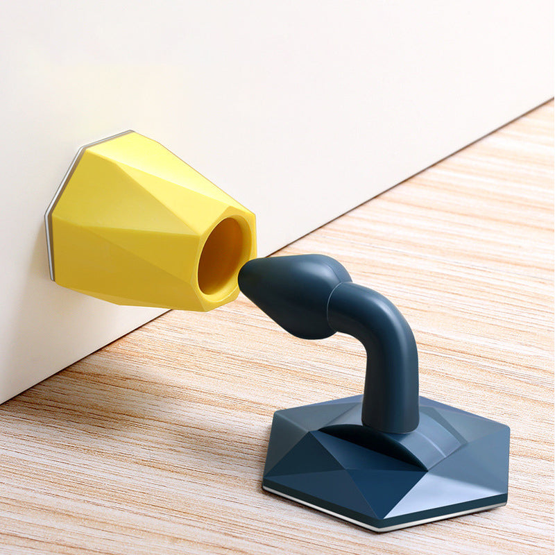 Punch-free Silicone Door Stopper