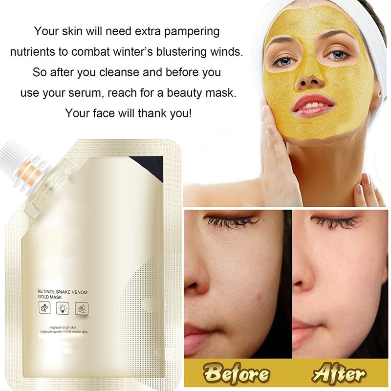 Retinol Snake Venom Gold Mask Rejuvenating Anti Aging Tight Mask