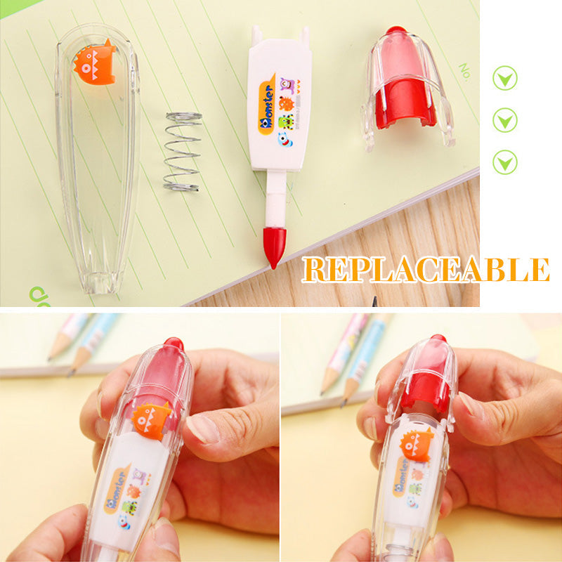 Novelty Cute Cartoon DIY Correction Tape Pen