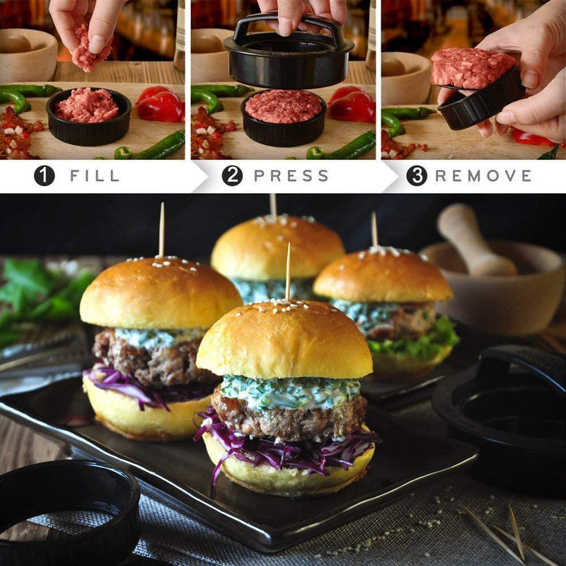 🍔3 in 1 Stuffed Hamburger Press Patty Maker