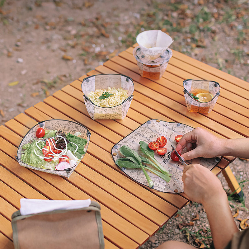 Outdoor Foldable Tableware