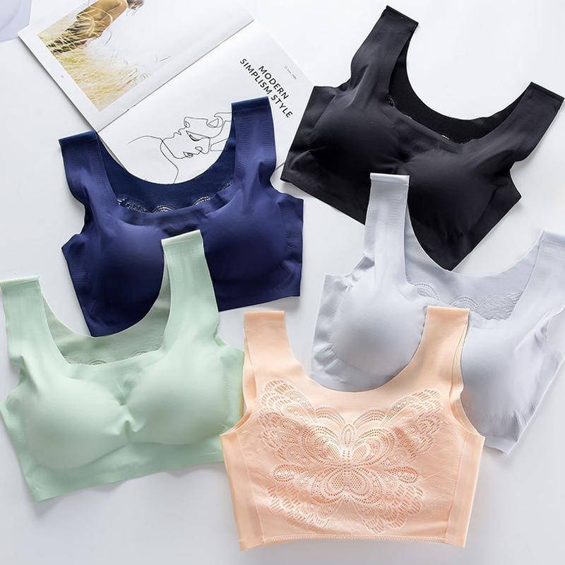 Ultra-thin Plus Size Ice Silk Comfort Bra