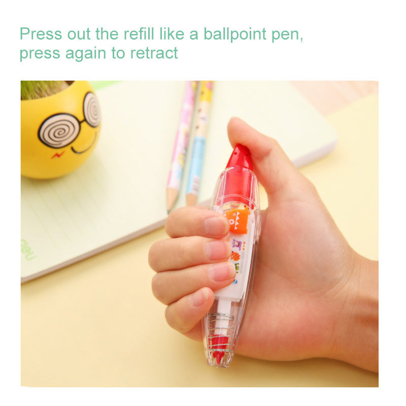 Novelty Cute Cartoon DIY Correction Tape Pen