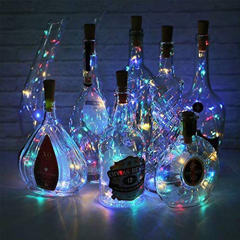 Led Bottle Light Cork Night Light DIY Decor