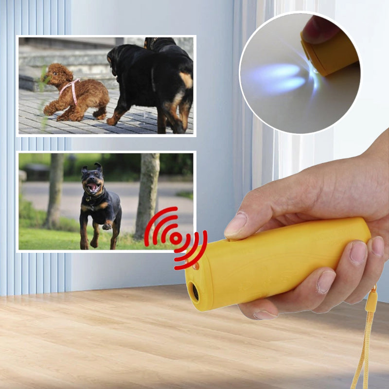 LED Ultrasonic Dog Trainer Device