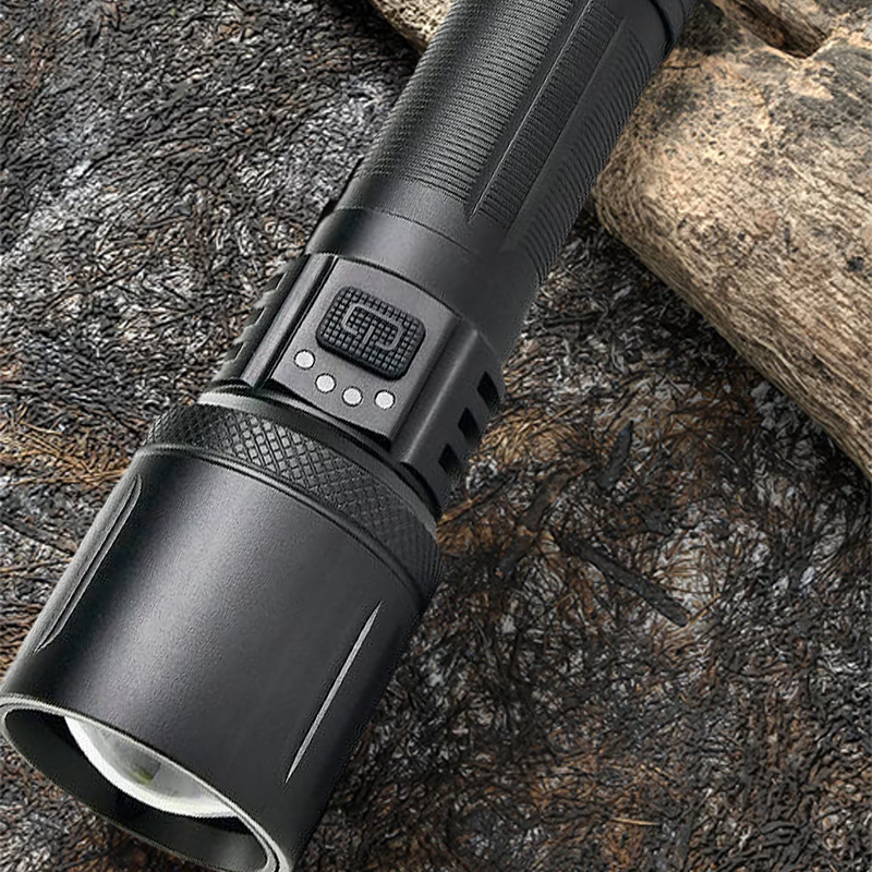 Outdoor Ultra-bright Laser Waterproof Flashlight