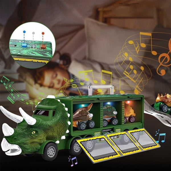 Dimoohome™ Dinosaur Truck Toy Car with Its Own Music & Lights