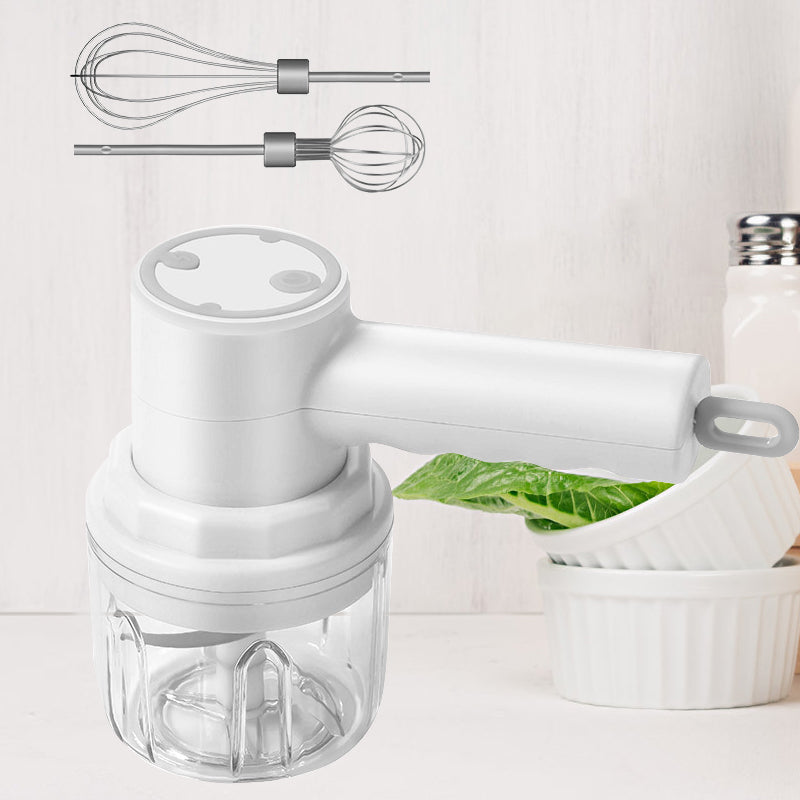 3 in 1 Food Chopper & Hand Mixer