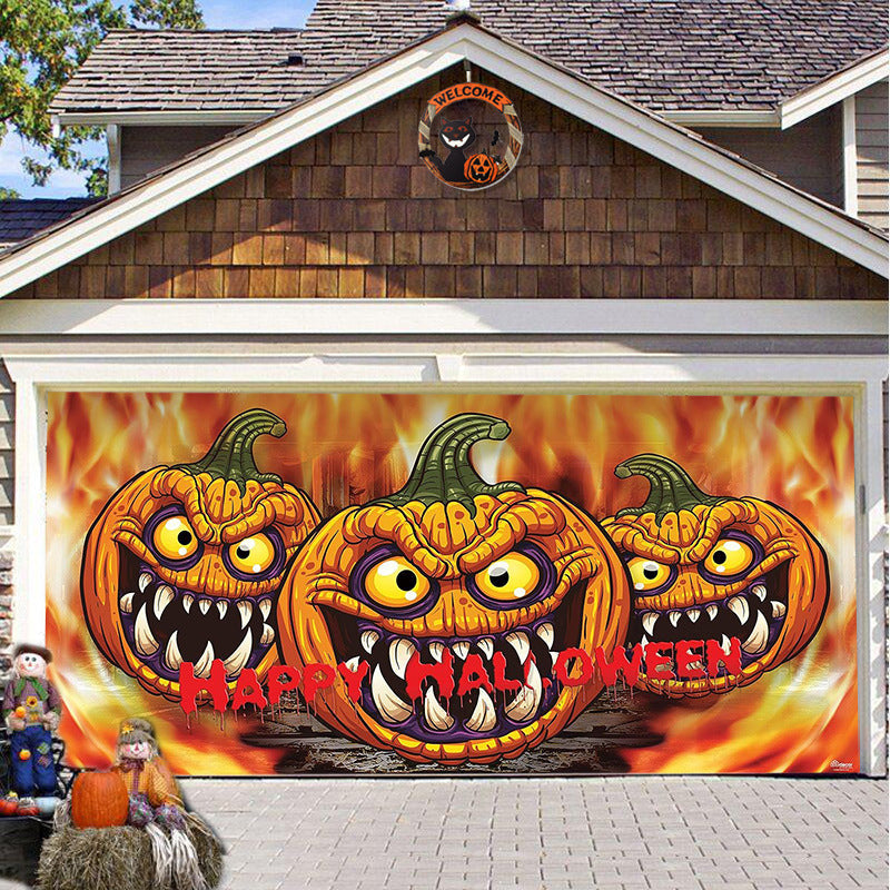 Halloween Garage Door Decoration