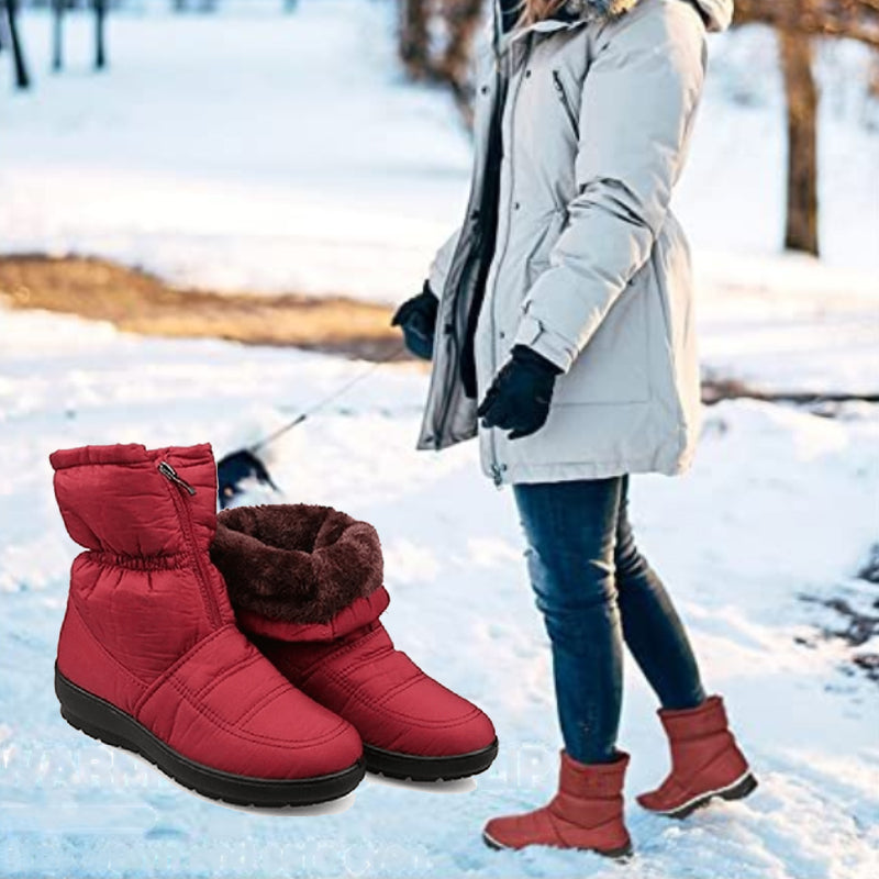 Women s Waterproof Snow Ankle Boots Winter Warm dimoohomeuk