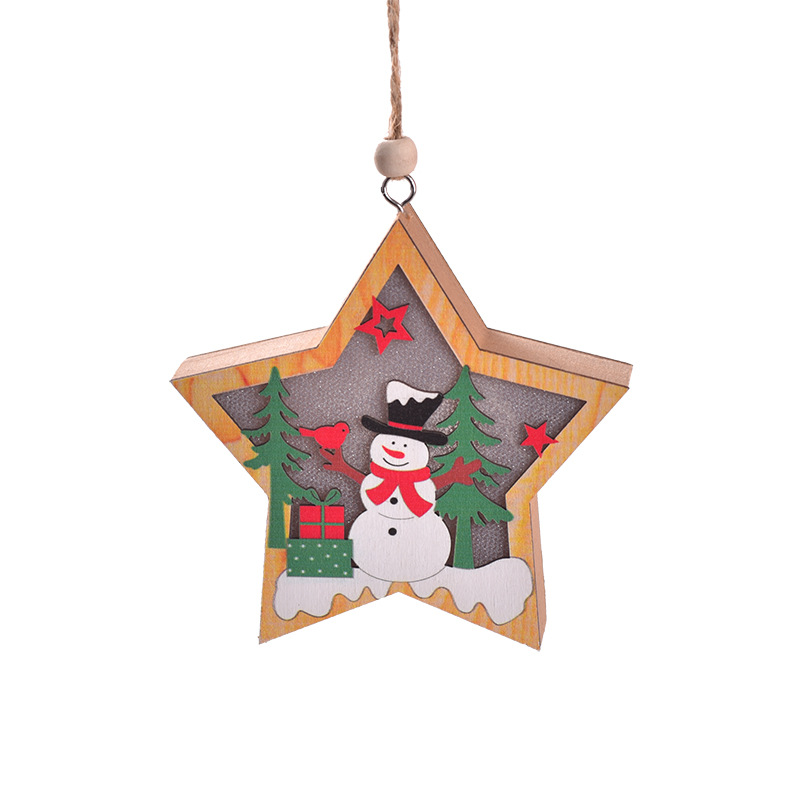 Christmas Tree Decoration Hanging Light Box