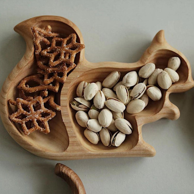 Wooden Animal Shaped Fruit Bowl