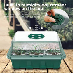 Seed Starter Trays with Grow Light, 5 sets