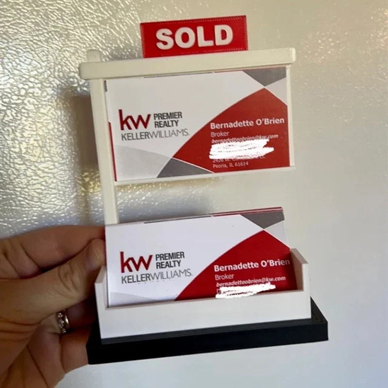 Real Estate Business Card Display