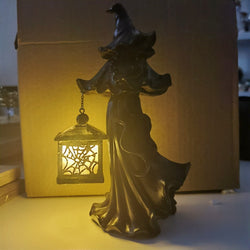 Halloween Witch Ghost Ornament