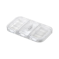 Rectangle Pill Case Organizer Container