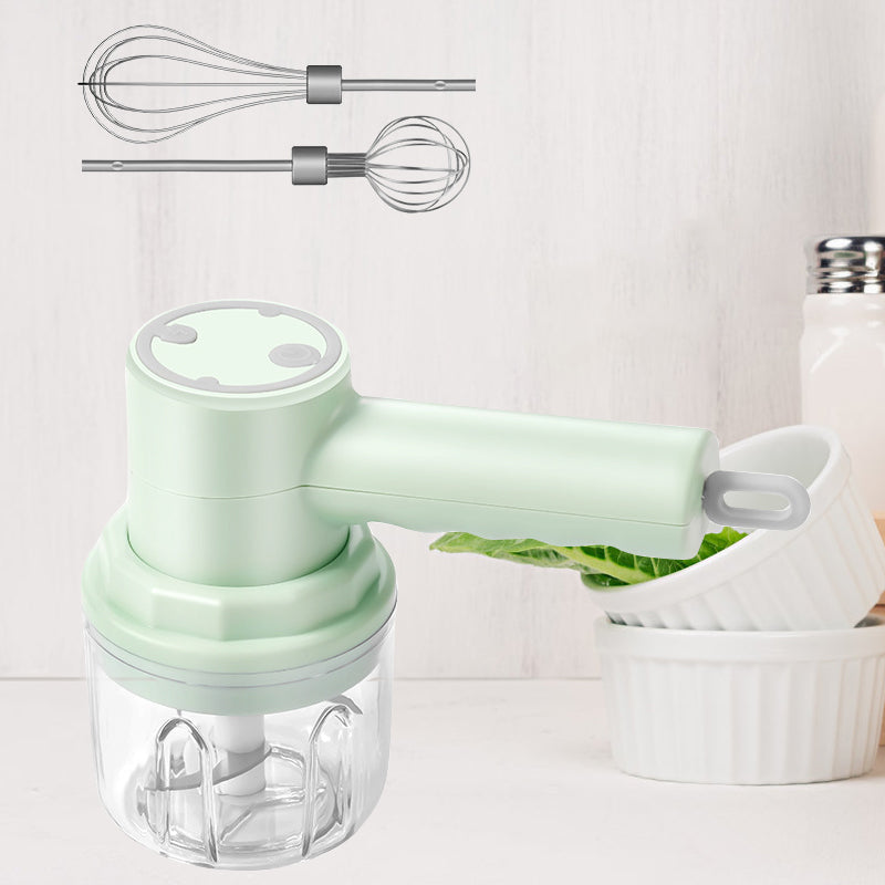 3 in 1 Food Chopper & Hand Mixer