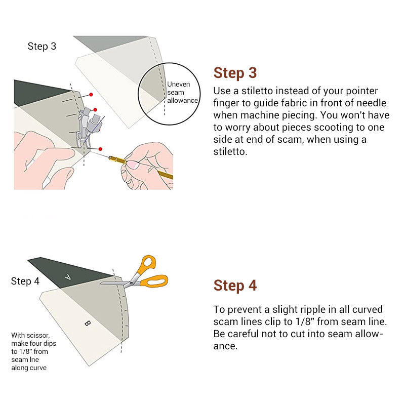 DIY Sewing Ruler Patch Template Tool