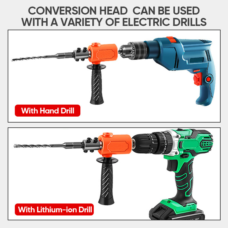 Electric Drill to Hammer Adapter