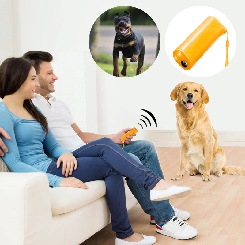 LED Ultrasonic Dog Trainer Device