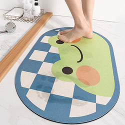 Cute Cartoon Bathroom Super Absorbent Quick Dry Mat