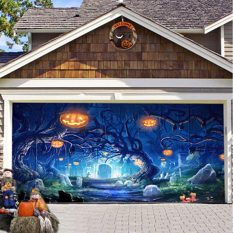 Halloween Garage Door Decoration