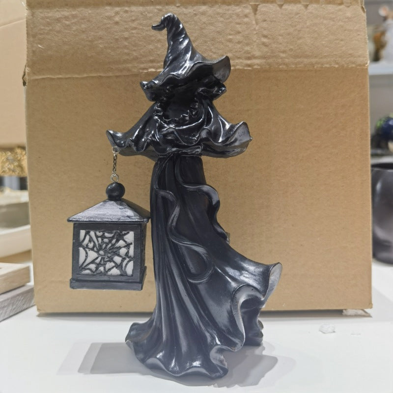 Halloween Witch Ghost Ornament