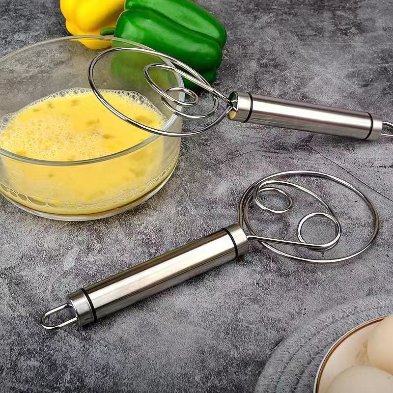 Stainless Steel Magic Dough Whisk Bread Whisk