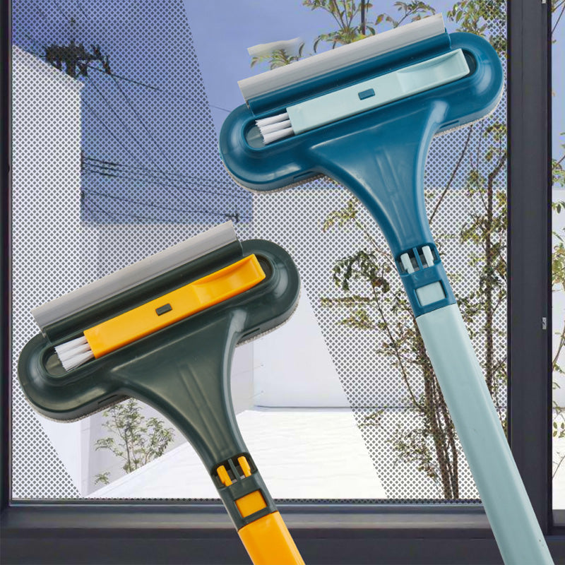 Window Cleaning Tool with Dual-head