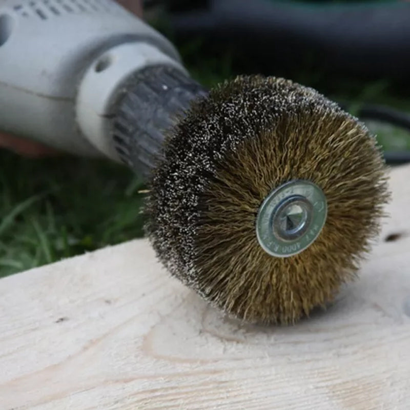 Steel Wire Polished Brush Head