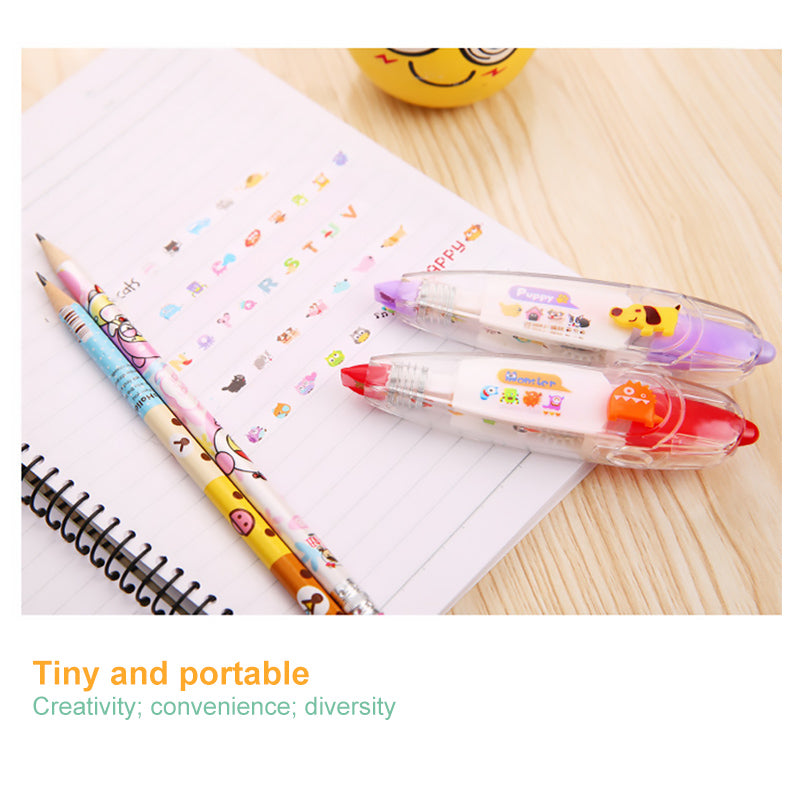 Novelty Cute Cartoon DIY Correction Tape Pen