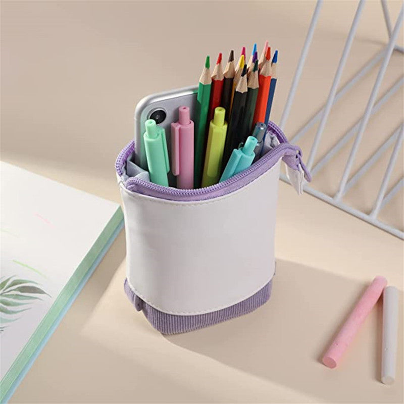 Versatile Corduroy Pencil Case